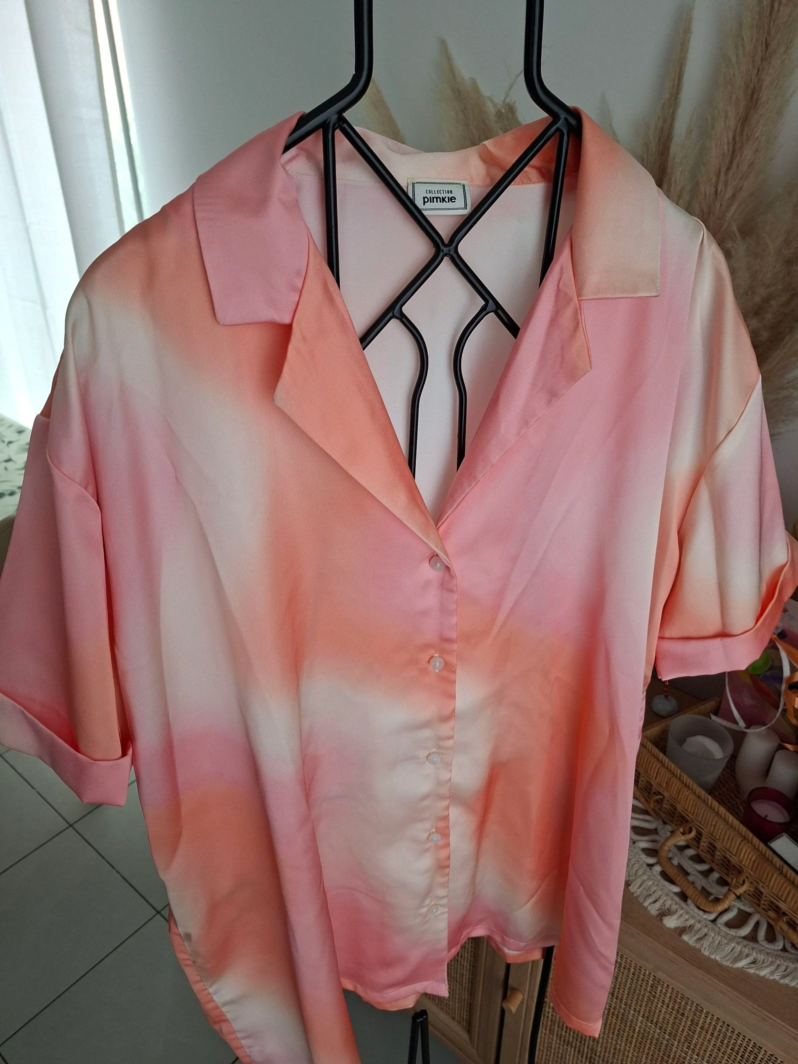 Camisa de cetim Pimkie tamanho G – photo 3